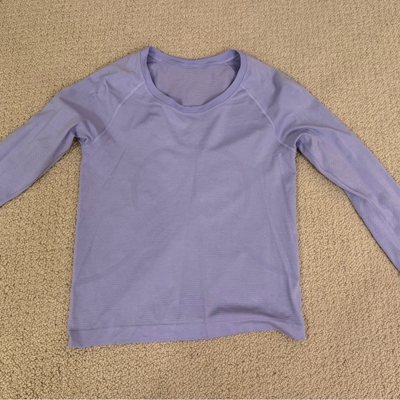 Lululemon *Swiftly Tech Long-Sleeve Shirt 2.0- Liliac Smoke - Picture 7 of 7